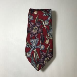 Charing Cross by Schreter Multicolor Floral Necktie